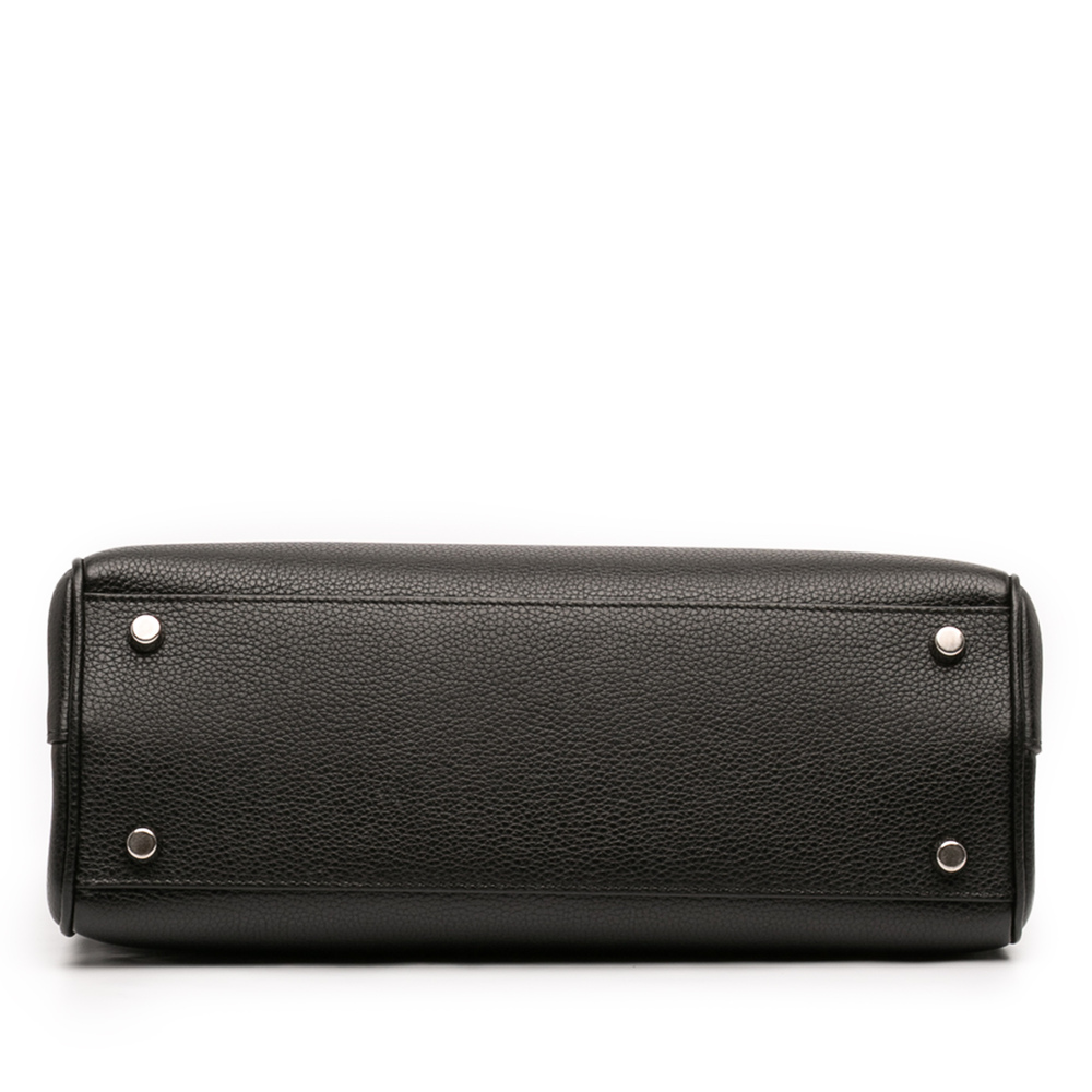 Pre-Loved Gucci Small Grained Calfskin Zumi Top Handle Bag - Picture 3 of 10